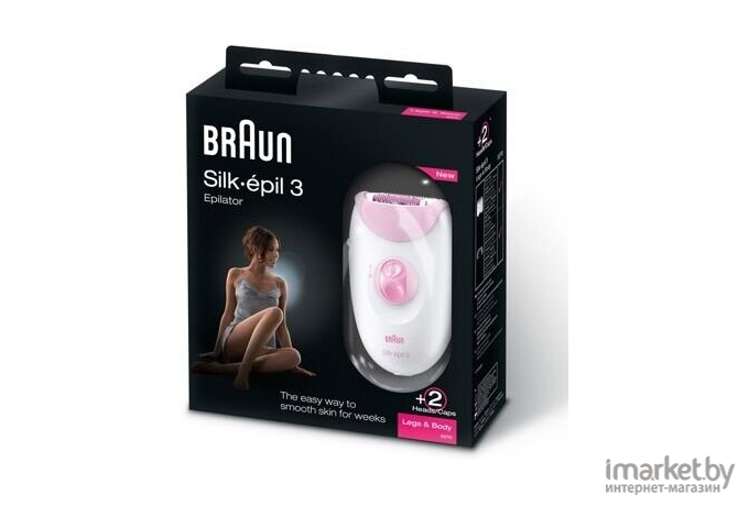 Эпилятор Braun 3270 Silk-epil 3 Legs & Body [81574410]