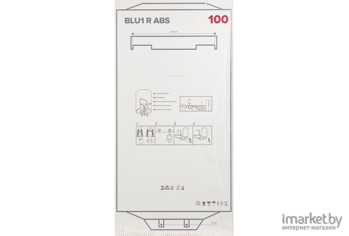Накопительный водонагреватель Ariston BLU1 R ABS 100 V [3700537]