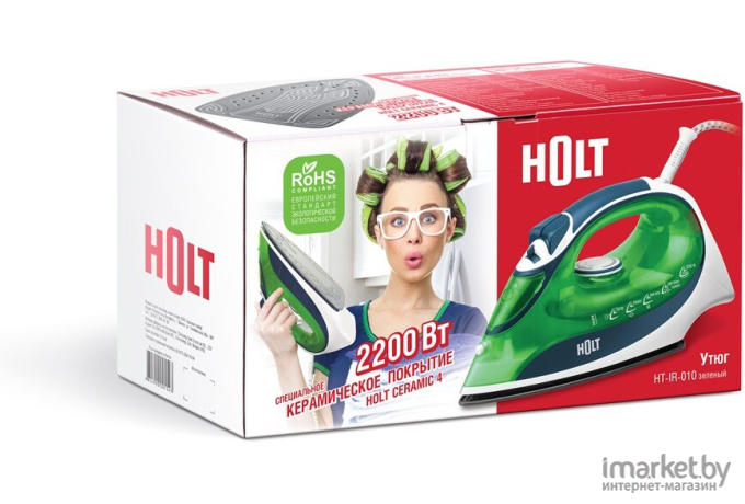 Утюг Holt HT-IR-010 зеленый