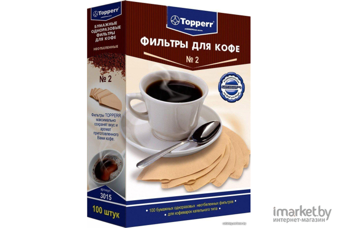 Фильтр для кофе Topperr №4 3014