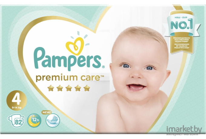 Подгузники Pampers Premium Care 4 Maxi (82шт)