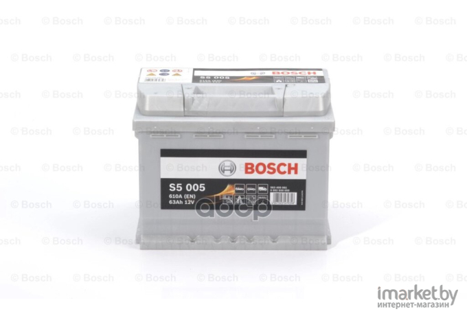 Автомобильный аккумулятор Bosch S5 005 563 400 061 / 0092S50050 (63 А/ч)