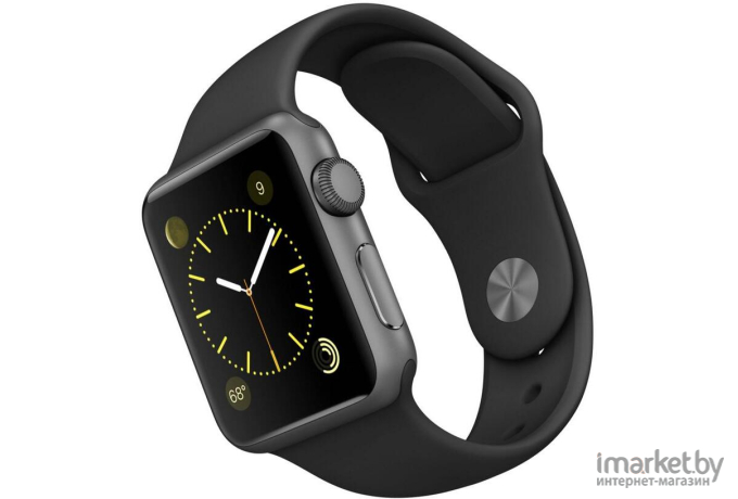 Умные часы Apple Watch Series 3 42 мм алюминий серый космос/черный [MTF32]