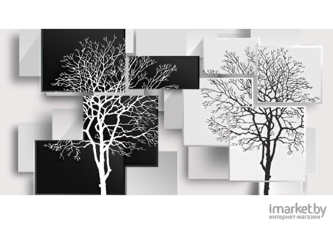 Фотообои Citydecor Дерево 3D Инь-янь (300x150)