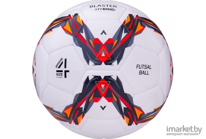 Футбольный мяч Jogel JF-510 Blaster размер 4 белый/красный