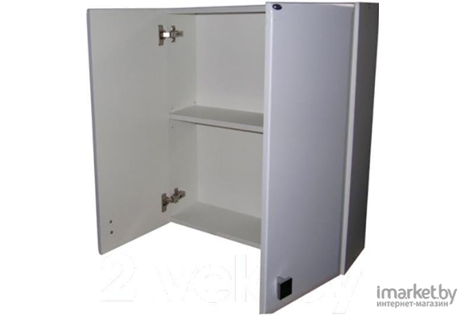 Шкаф для ванной Гамма 40.06 Ф2 (белый)