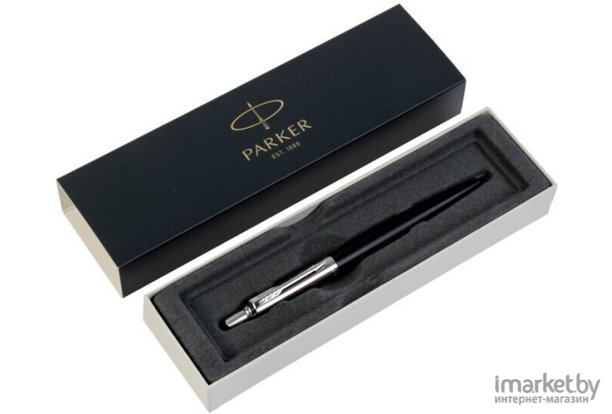 Ручка шариковая Parker Jotter Essential Satin Black CT 1953184