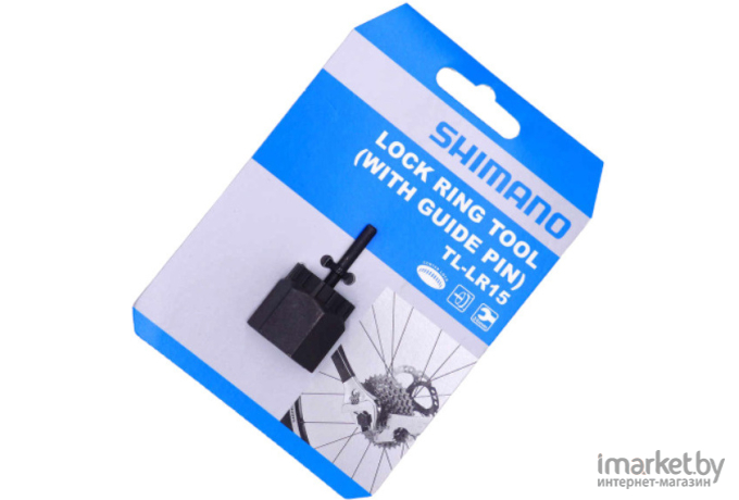 Съемник для кассет и роторов Shimano TL-LR15 C.Lock чёрный