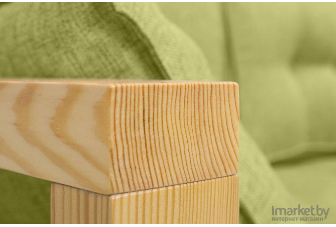 Кушетка Woodcraft Астер Textile Lime зеленый 82585