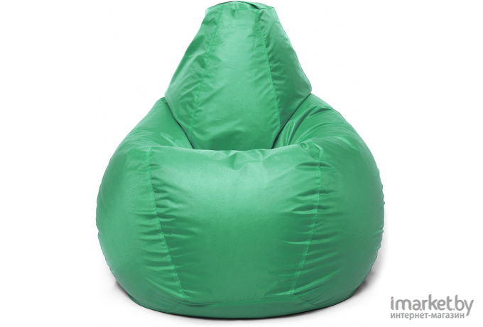 Бескаркасное кресло Loftyhome Груша XXXL оксфорд зеленый