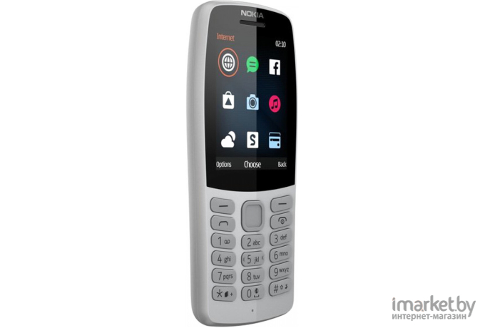 Мобильный телефон Nokia 210 DS TA-1139 GREY [16OTRD01A03]