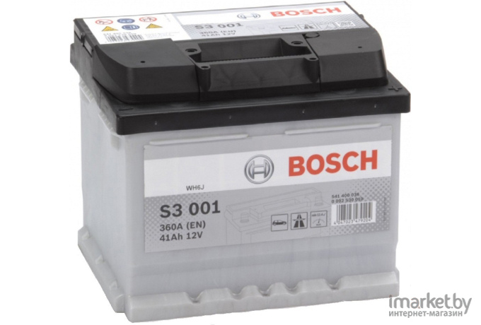 Аккумулятор Bosch S3 001 541400036  (41 А/ч) [0092S30010]