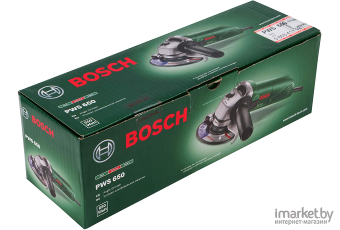 Угловая шлифмашина Bosch PWS 650-125 [0.603.411.0R0]