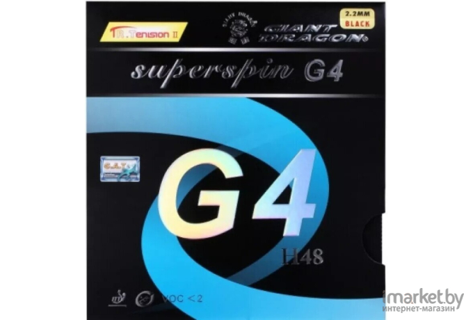 Накладка для ракетки Giant Dragon 30-010H Superspin G4 H