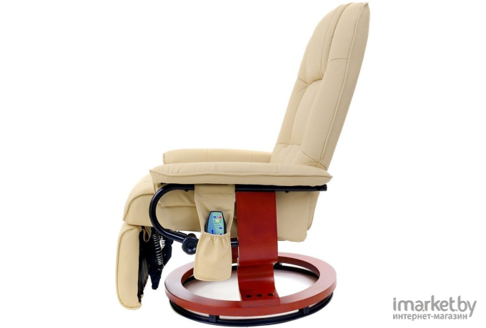 Массажное кресло Calviano с подъемным пуфом и подогревом 2160