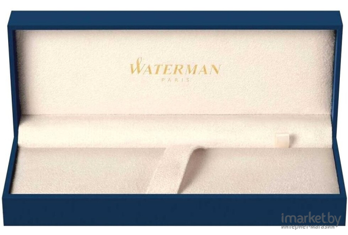 Ручка перьевая Waterman Hemisphere CT F перо сталь коробка Steel [S0920410]