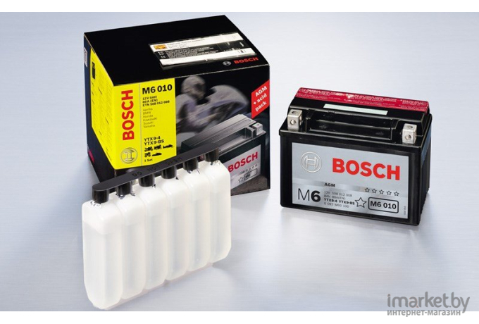 Аккумулятор Bosch 120A 113/70/105 YTZ7S-BS 5 А/ч [0092M60090]