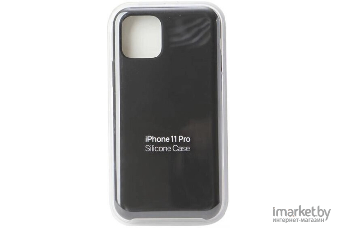 Чехол для телефона Apple iPhone 11 Pro Silicone Case Black [MWYN2ZM/A]