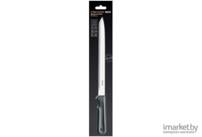 Нож строительный Fiskars Нож для минеральной ваты 125870 [1001626]