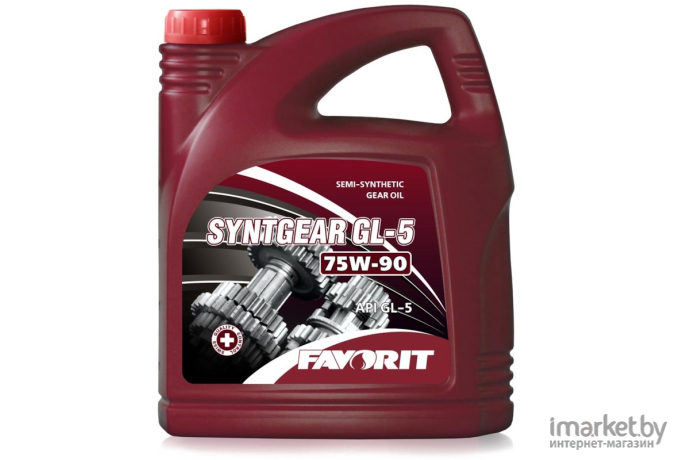 Трансмиссионное масло Favorit Syntgear 75W90 GL-5 4л [56015]