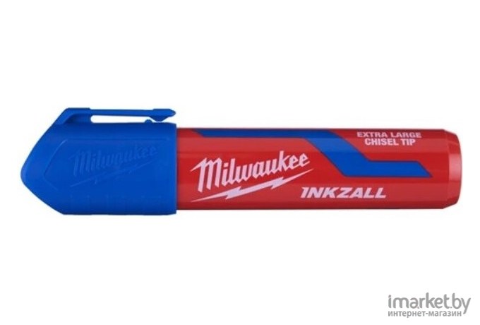 Маркер Milwaukee XL с долотообразным синий [4932471561]