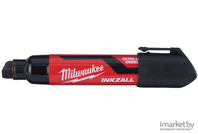 Маркер Milwaukee XL с долотообразным чёрный [4932471559]
