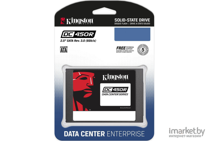 SSD диск Kingston 480G DC450R [SEDC450R/480G]
