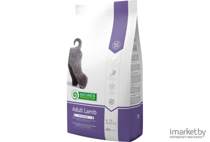 Корм для собак Natures Protection Adult Lamb 12 кг