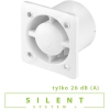 Вентилятор вытяжной Awenta System+ Silent 125T Trax Bialy [KWS125T-PTB125]