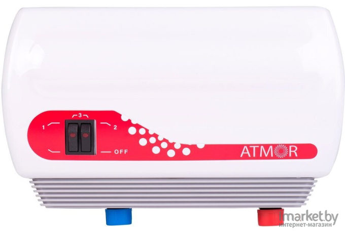 Проточный водонагреватель Atmor In-Line 7 кВт душ