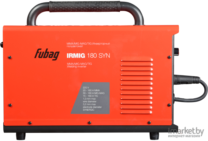 Сварочный инвертор Fubag IRMIG 180 SYN с горелкой