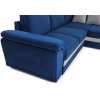 Угловой диван Милан правый Velvet Blue