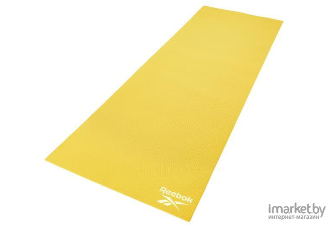 Коврик для йоги и фитнеса Reebok RAYG-11022YL желтый