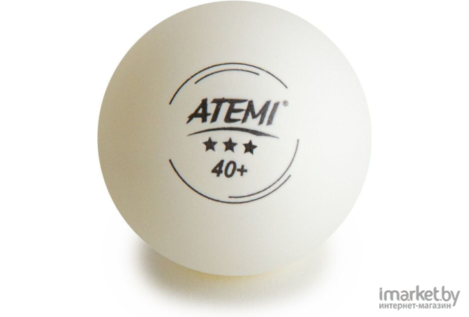 Мячи для настольного тенниса Atemi 3 6 шт белый