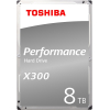 Жесткий диск Toshiba HDD 8 Tb SATA 6Gb/s X300 [HDWR180UZSVA]