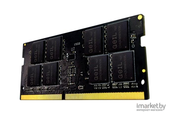 Оперативная память GeIL 4GB DDR4 SODIMM PC4-21300 [GS44GB2666C19SC]
