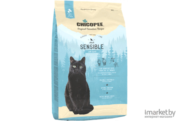 Корм для кошек Chicopee CNL Sensible с ягненком (1.5кг)