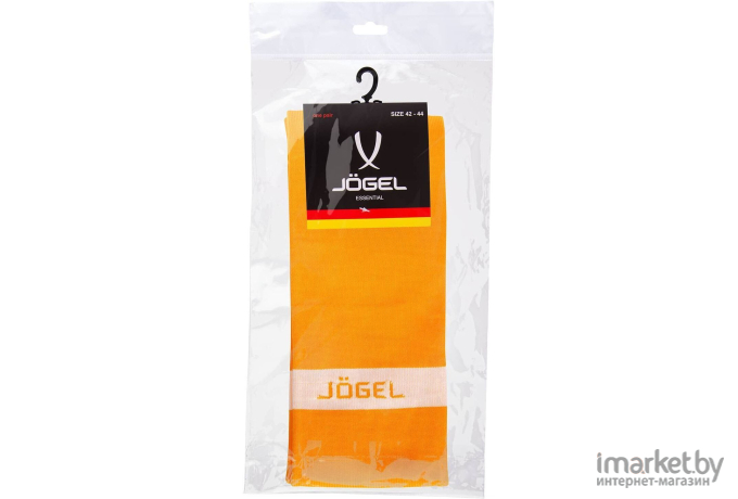 Гетры футбольные Jogel JA-003 42-44 оранжевый/белый