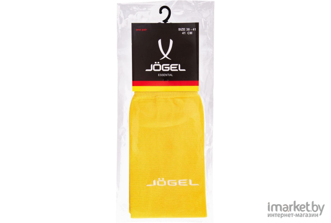 Гольфы футбольные Jogel JA-002 38-41 желтый/белый