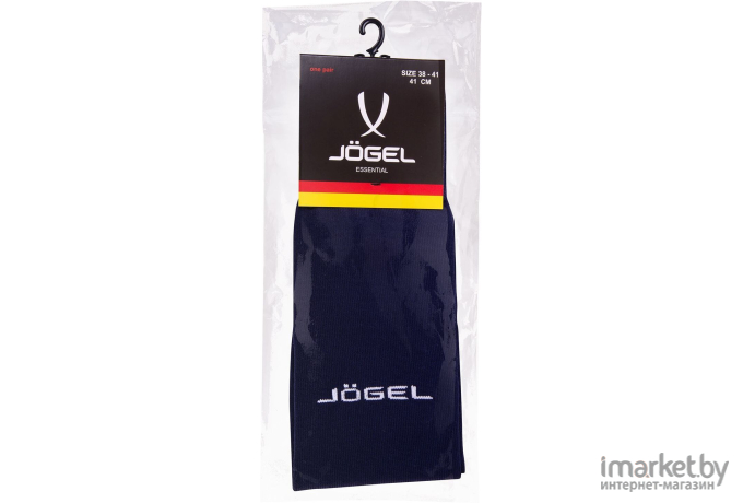 Гольфы футбольные Jogel JA-002 38-41 темно-синий/белый
