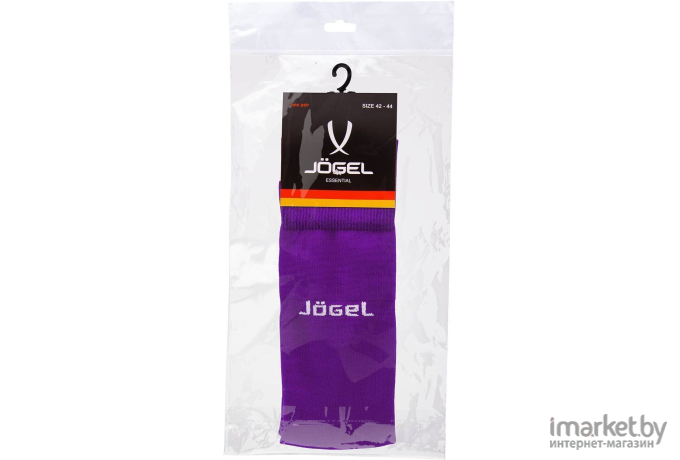 Гетры футбольные Jogel JA-006 Essential 42-44 фиолетовый/серый
