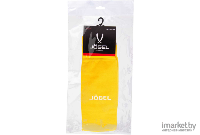 Гетры футбольные Jogel JA-006 Essential 42-44 желтый/серый