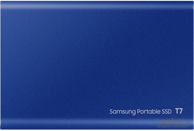 Внешний SSD Samsung T7 Touch USB3.2  500 ГБ синий [MU-PC500H/WW]