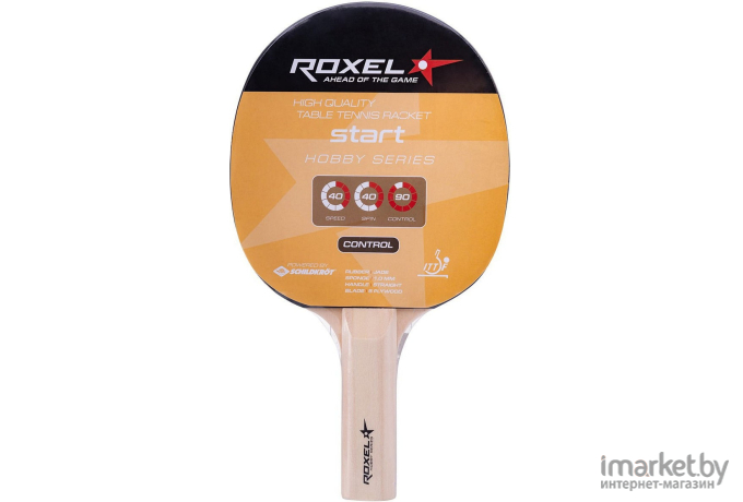 Набор для настольного тенниса Roxel Hobby Start 2 ракетки + 3 мяча