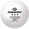 Мячи для настольного тенниса Donic Schildkrot Champion ITTF 3 шт белый