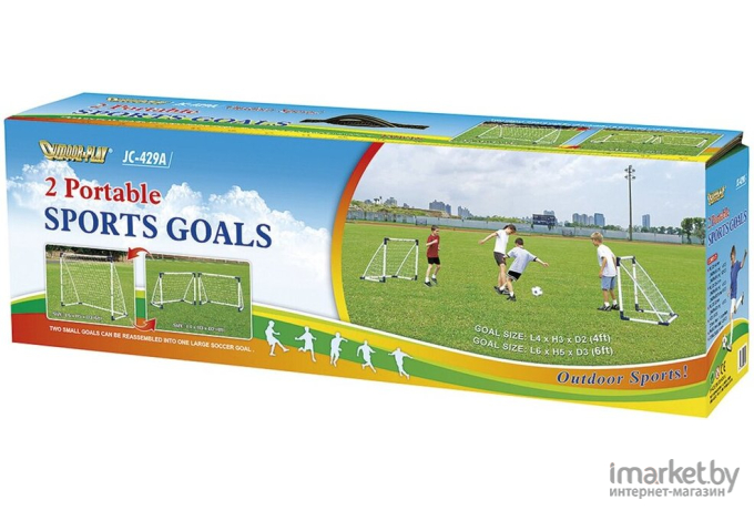 Футбольные ворота DFC 4ft х 2 Portable Soccer [GOAL429A]