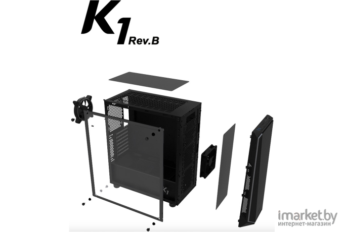 Корпус для компьютера Zalman K1 Rev.B Black