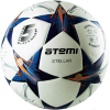 Футбольный мяч Atemi STELLAR PU р.5 б/швов белый/синий/оранжевый