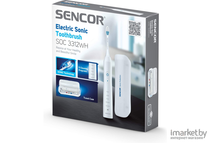 Электрическая зубная щетка Sencor SOC 3312 WH