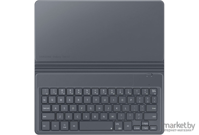 Чехол для планшета Samsung с клавиатурой Tab A7 серый [EF-DT500BJRGRU]
